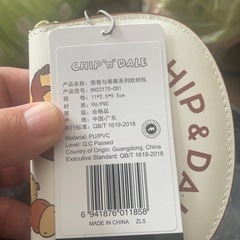 ディズニー正規品チップとデールのカードケースの画像