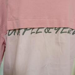 Purple＆yellow可愛い❤Ｔシャツの画像