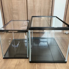 GEX マリーナ45cm水槽×2 / GEXマリーナM水槽×2 セットの画像
