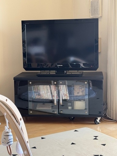 液晶テレビ  TOSHIBA REGZA テレビ台・B-CASカード付き\n