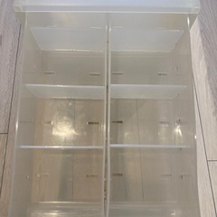 【取引先決定】【無印良品】ポリプロピレン　小物収納ケース　引出２個(浅型、深型セット)の画像