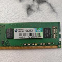 動作未確認　デスクトップCPUメモリ　Samsung　PC3 4GB 2Rx8 10600u-09-11-B1 6枚セットの画像
