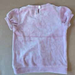 EAST BOY 90cm　ピンク フリル付きトップスの画像