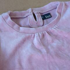 EAST BOY 90cm　ピンク フリル付きトップスの画像
