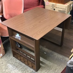 万代店　伸長式ダイニングテーブルの画像