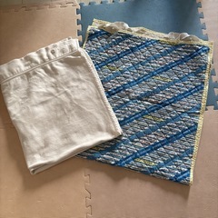 (ペット用としても)コットシーツ＆綿毛布　