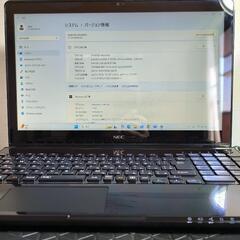 NEC LAVIE LS550/M Windows11 Office Pro 2021 i5-3230M SSD128GB RAM8GBの画像