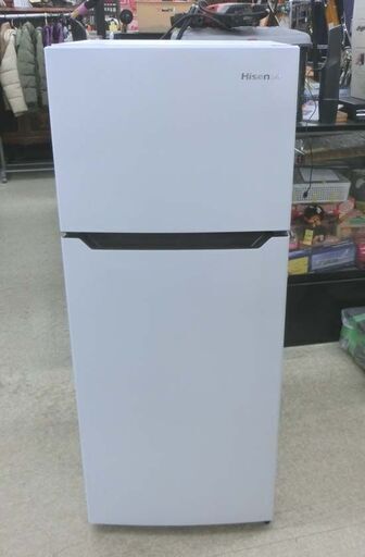 120L 2ドア冷蔵庫 2021年製 ハイセンス HR-B1202 ホワイト 2ドア 一百Lクラス 白 百四十Lクラス 百二十Lクラス 札幌 西野店