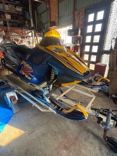 ski-doo summit x1000cc トレーラーセット