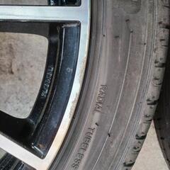 195/45R17　トヨタGsアルミ　タイヤ4本セット　No.132の画像