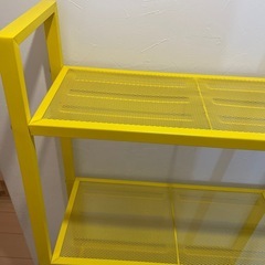 IKEA ラック　イエローの画像