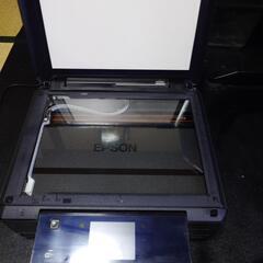 【ジャンク品】EPSON　プリンター　インク付き
