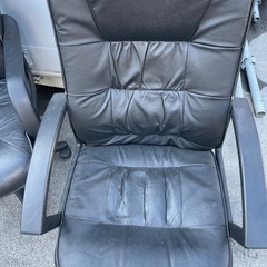 オフィスチェア　4脚の画像