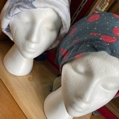 ケア帽子　ケアキャップ　脱毛ケア用　綿素材の深めキャップ　新品　未使用　脱毛でお困りの方　石川県内方へ　の画像