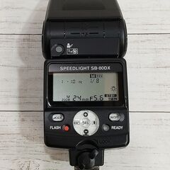  Nikon ニコン/スピードライト/SB-80DX/ストロボ/フラッシュ/SPEEDLIGHT/アクセサリー/照明/C1EM0601の画像