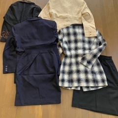 取引完了　スーツ　ジャケット　スカート　9号の画像