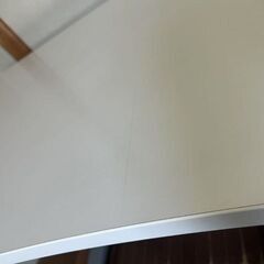 傷あり　大型デスク　デスク下キャビネット付の画像