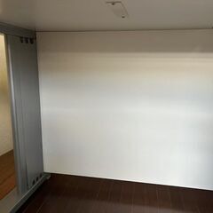 傷あり　大型デスク　デスク下キャビネット付の画像