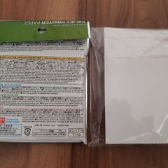 【土日受け渡し可】Canon写真用紙L41枚(開封済)＋ダイソー写真用紙37枚(開封済)の画像