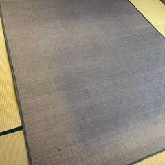 カーペット　使用感あり　イグサ調？