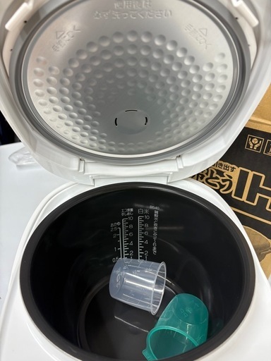 最終値下げ　新品　箱付き　象印 炊飯器 1升炊き IH NP-XB18-WA 炊飯ジャー 保温ジャー　