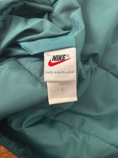 90s NIKE ナイキ vintage 中綿 リバーシブル　ナイロンジャケット