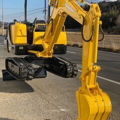 【W-0034】ヤンマー　B27-2A　ミニ油圧ショベル　ユンボ　バックホー　3tクラス　倍速　全塗装済みの画像