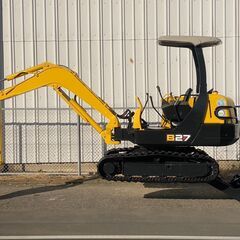 【W-0034】ヤンマー　B27-2A　ミニ油圧ショベル　ユンボ　バックホー　3tクラス　倍速　全塗装済みの画像