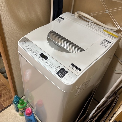 【受け取り予定者決定済】洗濯機 引き渡し予定者決定】ドラム式洗濯機&電子レンジ