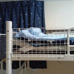 階段付きロフトベッドの画像