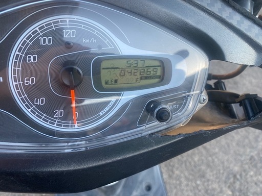 スズキ　アドレスV125S 事故現状車　CF4MA