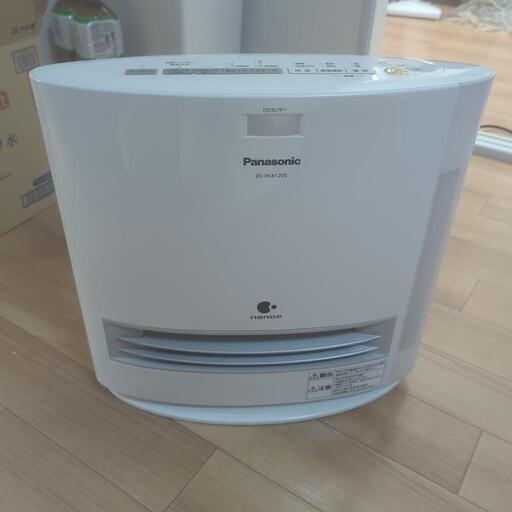 パナソニック Panasonic セラミックファンヒーター 加湿機能付き ブラック DS-FKX1204-K\n\n