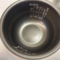 ★動作〇★ マイコン 炊飯 ジャー 象印 NS-LF05 0.54L 3合炊 2014年製の画像