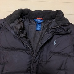 ポロラルフローレン ダウンジャケット ブラウン Sサイズ 8-10歳の画像