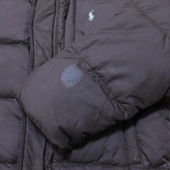 ポロラルフローレン ダウンジャケット ブラウン Sサイズ 8-10歳の画像