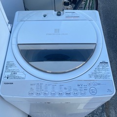 東芝 6.0kg 洗濯機 2016年製 中古品 現状 ホース付き AW-6G3 東芝 6.0kg 洗濯機 2016年製 中古品 現状 ホース付き AW-6G3