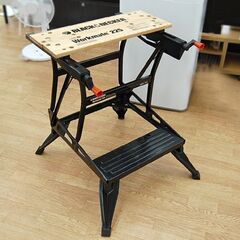 BLACK&DECKER 作業台 Workmate225 ワークテーブル 折りたたみ ペグ欠品 折り畳み 折畳み DIY作業 札幌市 清田区 平岡の画像