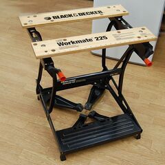 BLACK&DECKER 作業台 Workmate225 ワークテーブル 折りたたみ ペグ欠品 折り畳み 折畳み DIY作業 札幌市 清田区 平岡の画像
