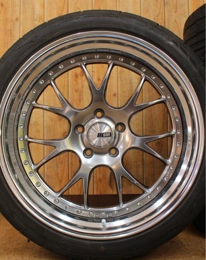 SSR 20インチ ホイール 多スポーク