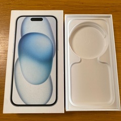 iPhone15ブルー箱のみ