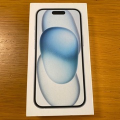 iPhone15ブルー箱のみの画像