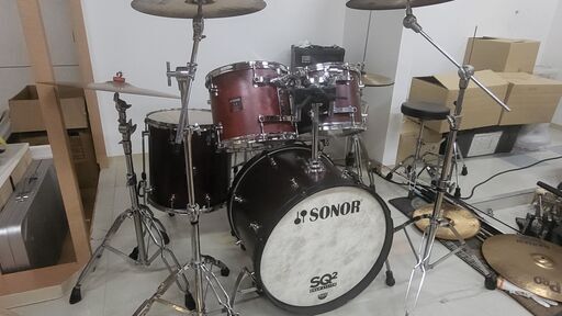 ソナー　ドラムセット　SONOR 　ソニックプラス
