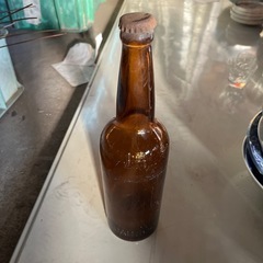 アンティーク　ビール瓶
