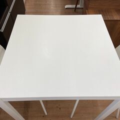 2人用ダイニングセット イケア IKEA メルトルプ 幅75cm ダイニングテーブル イス×2脚 総額13990円 🚚自社配送時💳代引き可🚚(現金、クレジット、スマホ決済対応)の画像