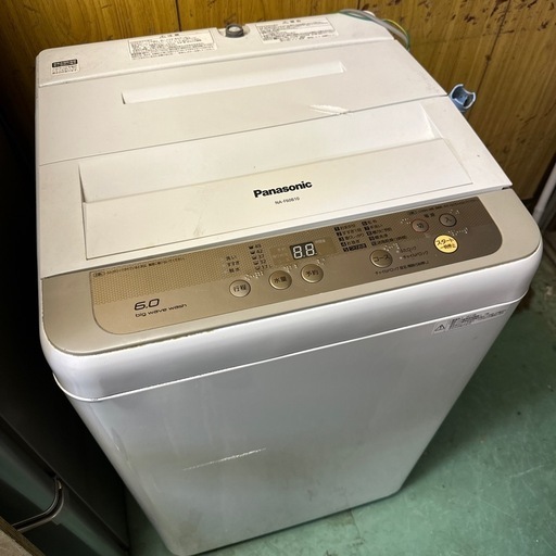 【済】Panasonic洗濯機 6.0kg