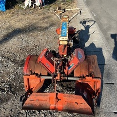 オーレック　マルチャー　耕運機　管理機 BC70 マルチ張り 畝立て 畝形成機 耕耘機 園芸 マルチビニール成型機 芋 甘諸 タバコ シフトテーラー　簡易始動動画ありの画像