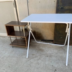✅折りたたみテーブル　飾り棚　家具セット✅