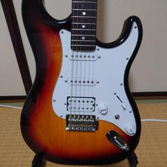 エレキギターソフトケース付きギター 弦 新品交換 清掃済み 弦高調整済み幅広いジャンルに使えます。初心者中級者上級者全ての方におすすめです。ギターが増えたため 売ることにしました。の画像