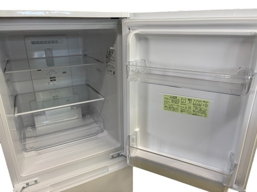 NO.2221【2020年製】SHARP シャープ ノンフロン冷凍冷蔵庫 SJ-D15G-W 152L 冷蔵94L/冷凍58L 家電 