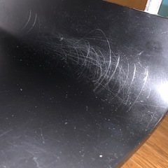 ガラステーブル　ブラックの画像
